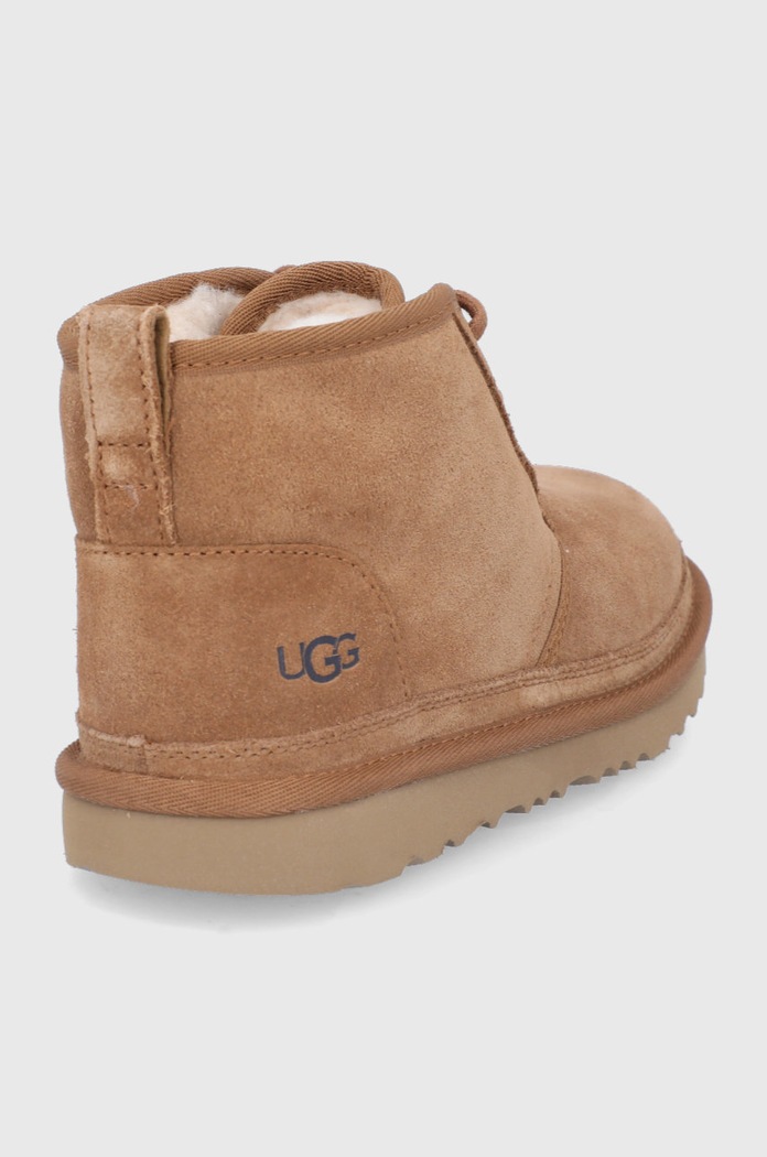 Chłopiec UGG Śniegowce zamszowe dziecięce 1017320K.CHE brązowy
