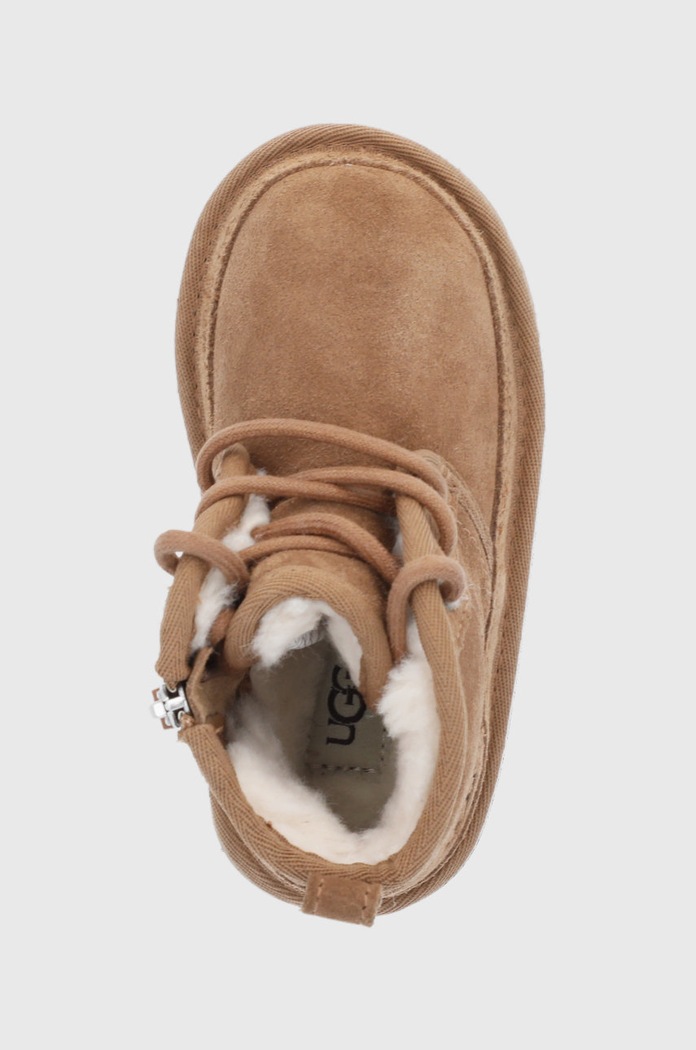 UGG śniegowce zamszowe dziecięce T Neumell II brązowy 1017320T.CHE