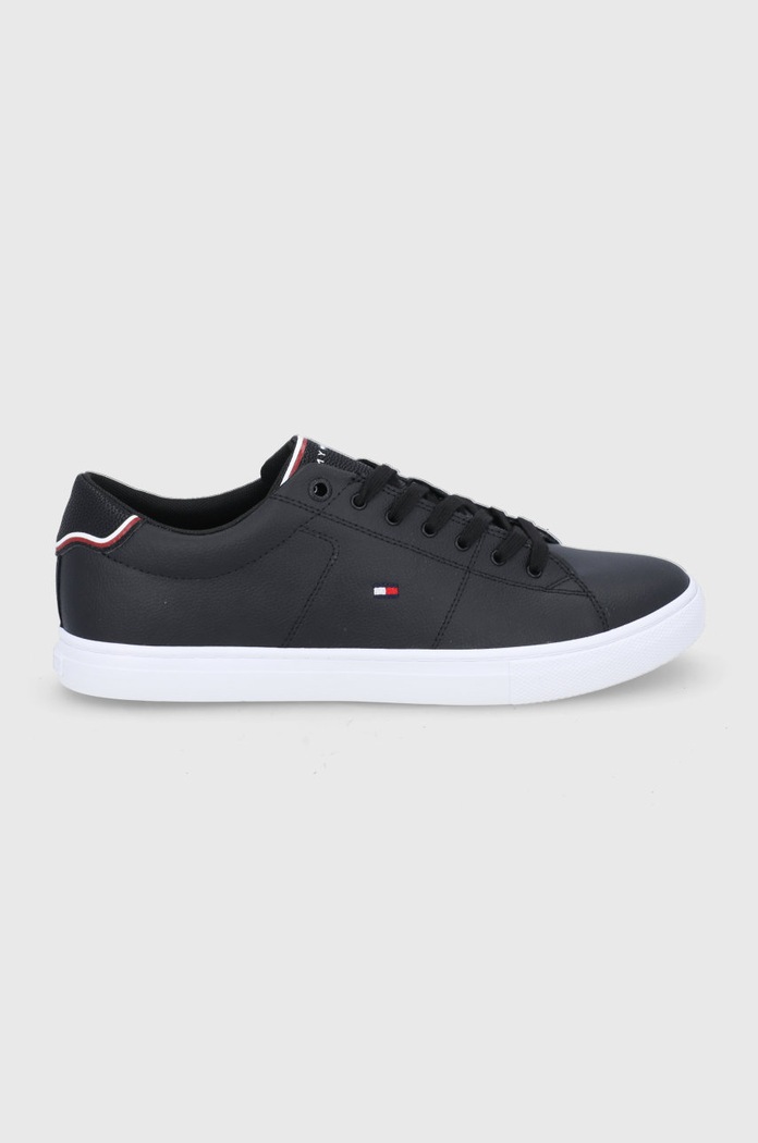 Tommy Hilfiger Buty skórzane FM0FM03739 Planet friendly czarny FM0FM03739