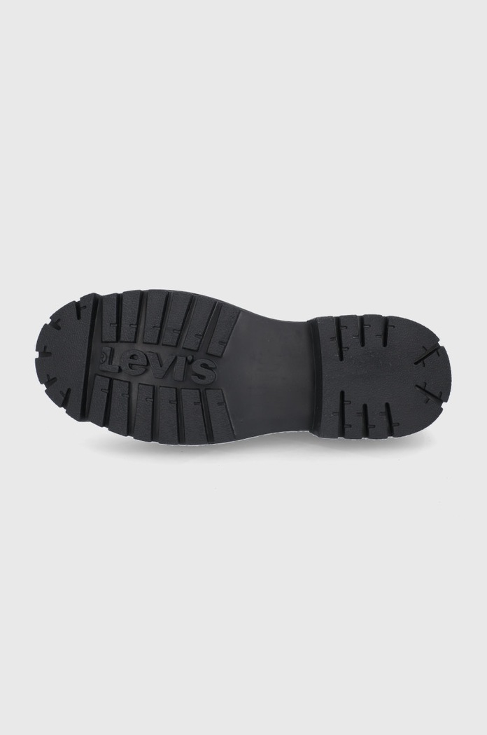 Levi's Buty skórzane D5389.0001 czarny