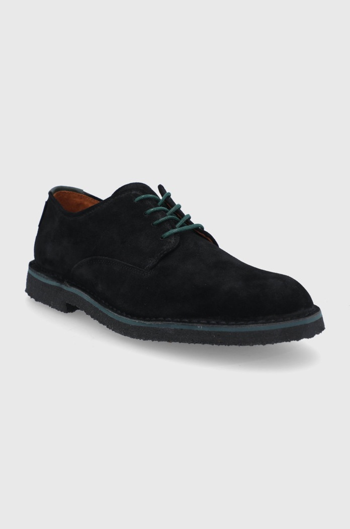 PS Paul Smith Półbuty zamszowe M2S.RIV03.GSUE czarny AW21