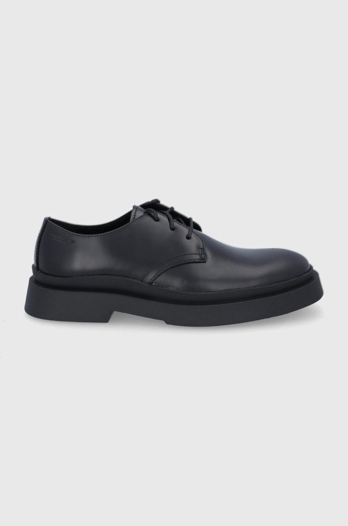 Kožené polobotky Vagabond Shoemakers přírodní kůže černá 5263.001.20
