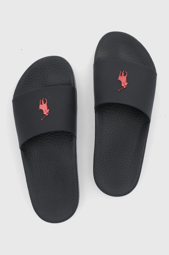 Pantofle Polo Ralph Lauren Polo Slide černá 809852071004.001