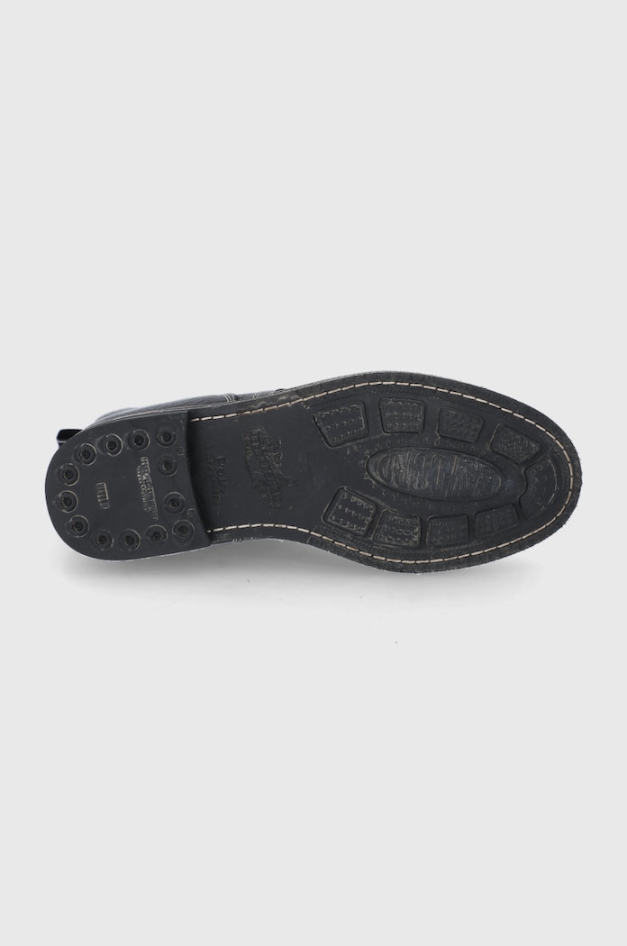 Kožená obuv Polo Ralph Lauren RL ARMY 812845754001.001 čierna