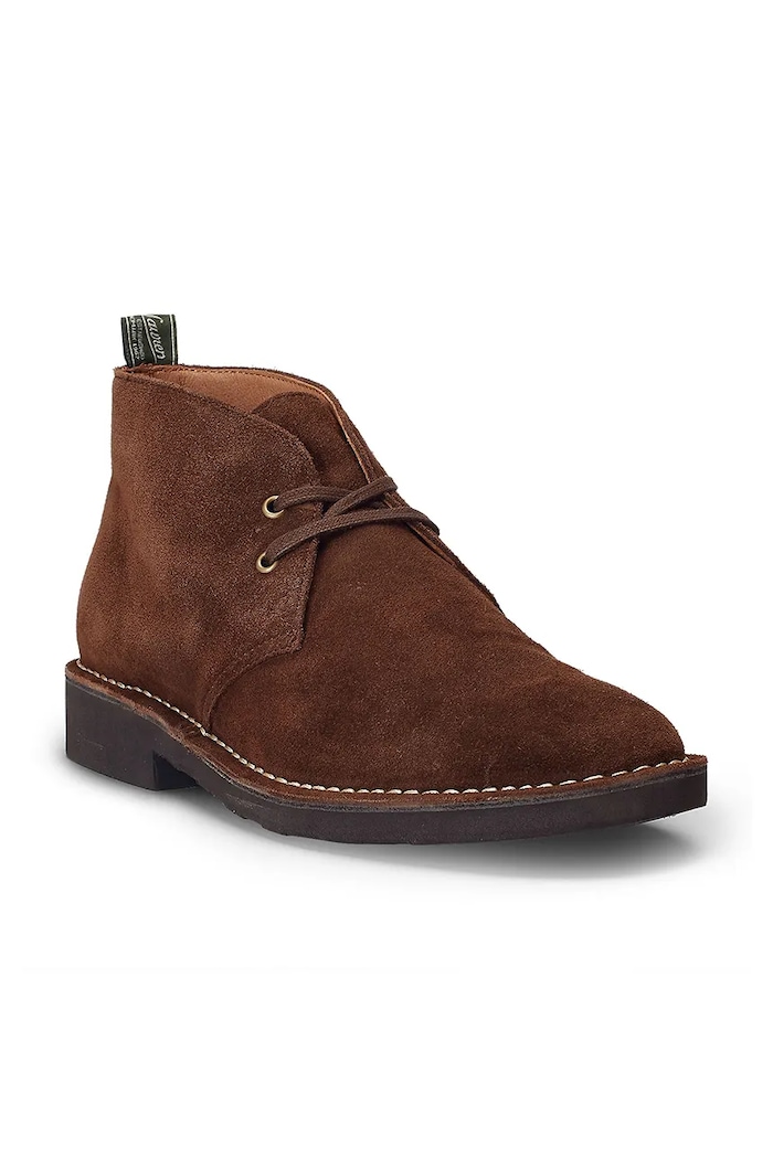 Semišové poltopánky Polo Ralph Lauren TALAN CHUKKA 803759747004.200 hnedá AW23