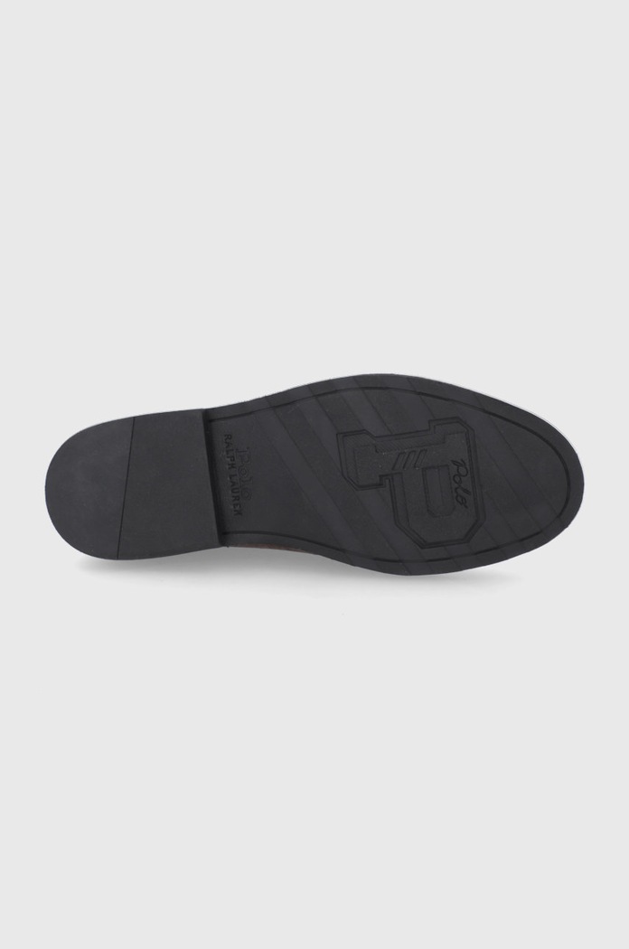 Semišové poltopánky Polo Ralph Lauren TALAN CHUKKA 803759747004.200 hnedá