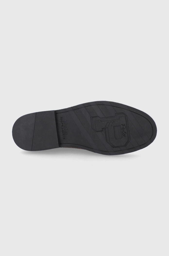 Semišové poltopánky Polo Ralph Lauren TALAN CHUKKA 803759747004.200 hnedá