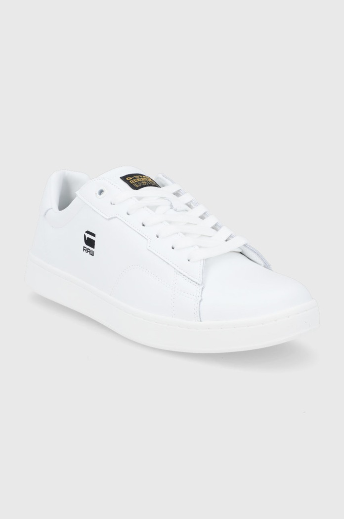 Kožne cipele G-Star 2142002509.WHT bijela AW21
