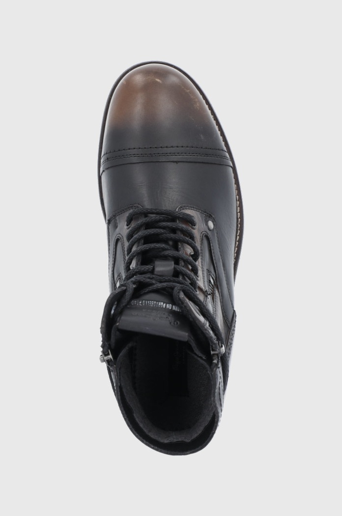 Pepe Jeans Buty skórzane czarny PMS50207