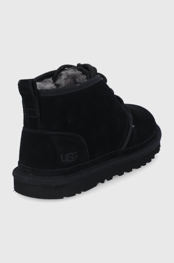 Obutev UGG čevlji iz semiša Neumel 3236.BLK črna