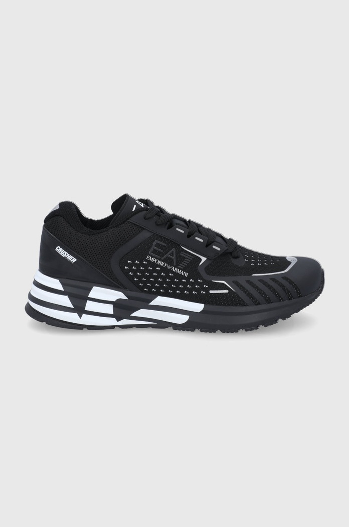 Topánky EA7 Emporio Armani textilný čierna X8X094.XK239.A120