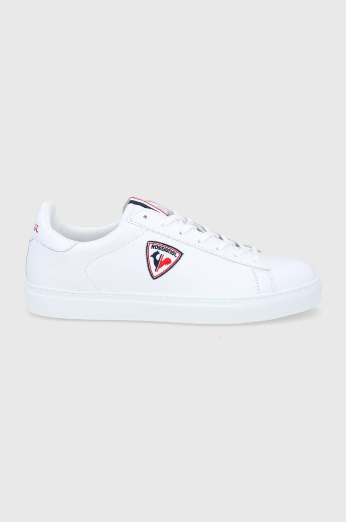 Sneakers Rossignol απομίμηση λείου δέρματος λευκό RNHM830