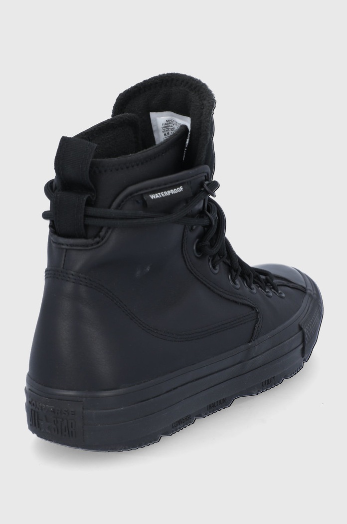 Obuv Kožené tenisky Converse Chuck Taylor All Star Terrain High Top 168864C.BLACK čierna