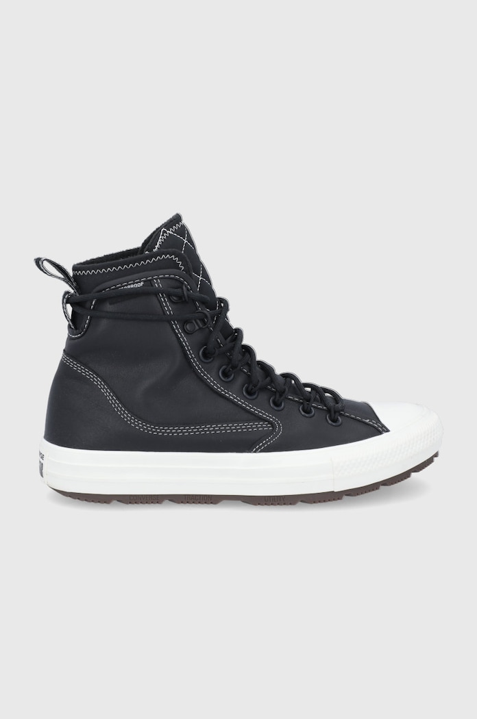 Kožne tenisice Converse Chuck Taylor All Star Terrain ravni crna 168863C.BLACK