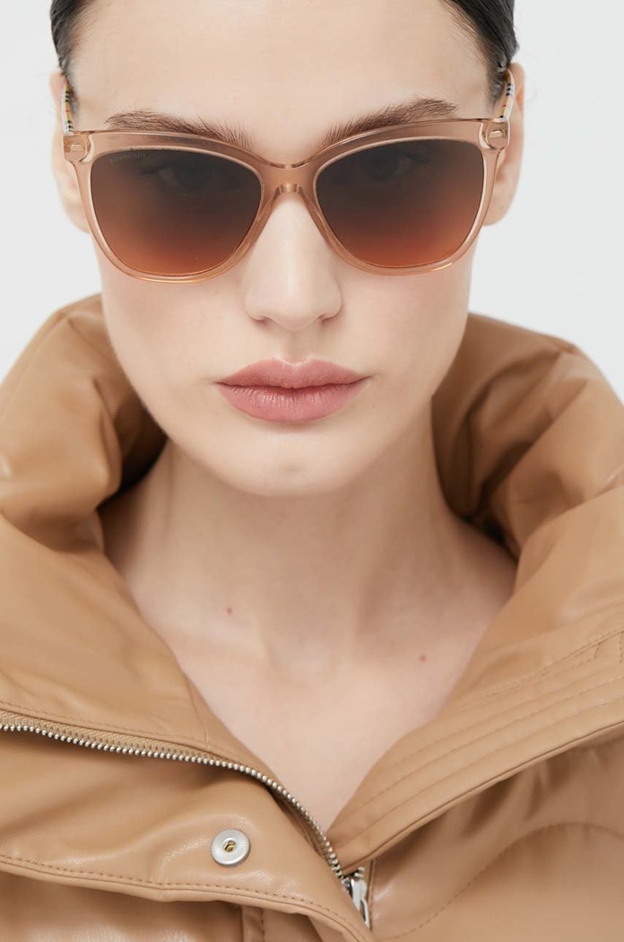 Burberry Slnečné okuliare Burberry CLARE oranžová 0BE4308