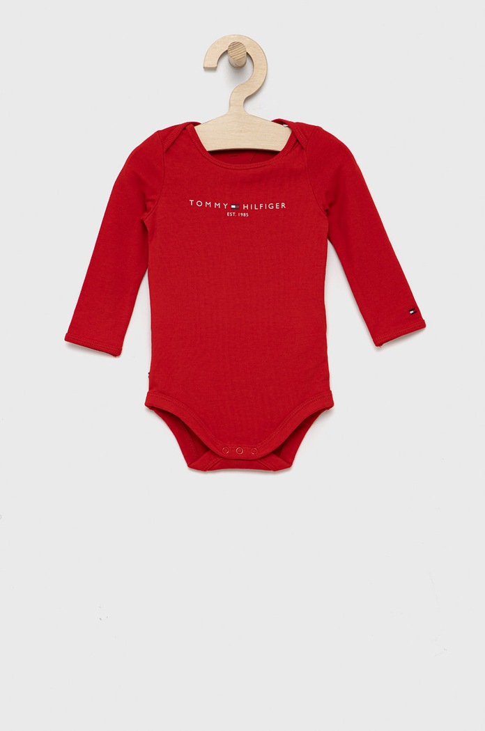 Tommy Hilfiger Body niemowlęce (3-pack) KN0KN01374.4890 granatowy