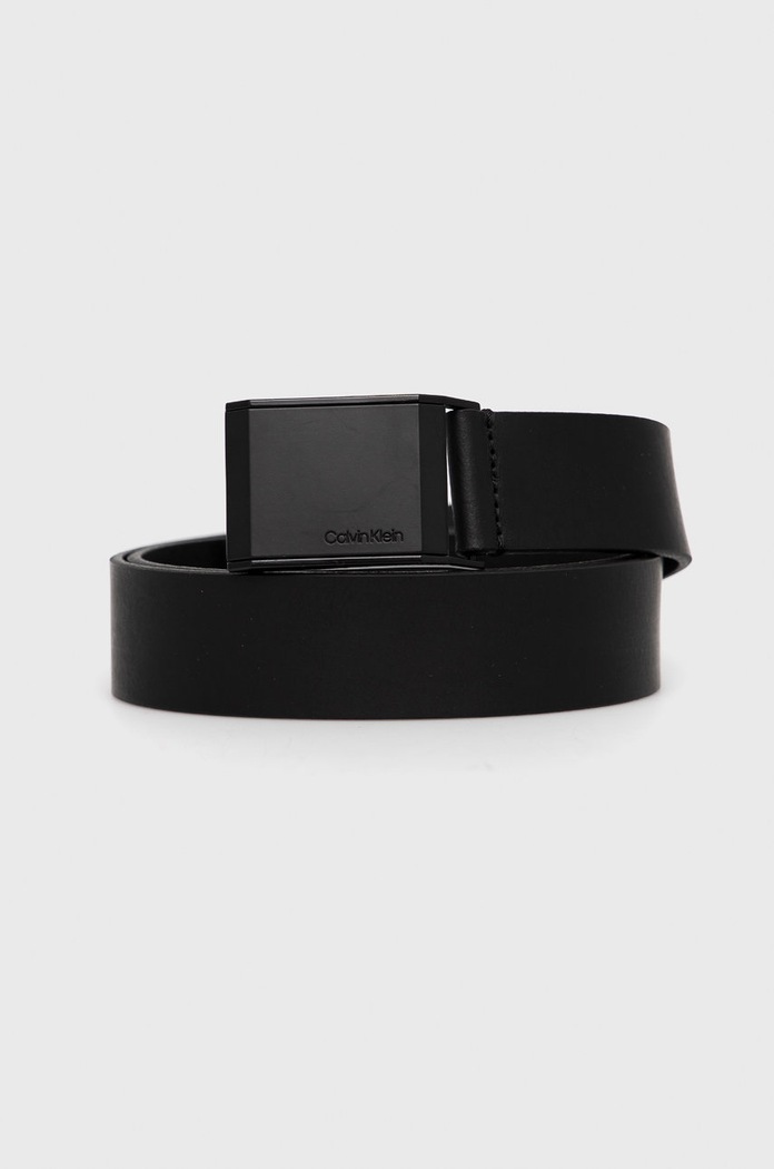Calvin Klein Pasek skórzany czarny K50K507415.4890