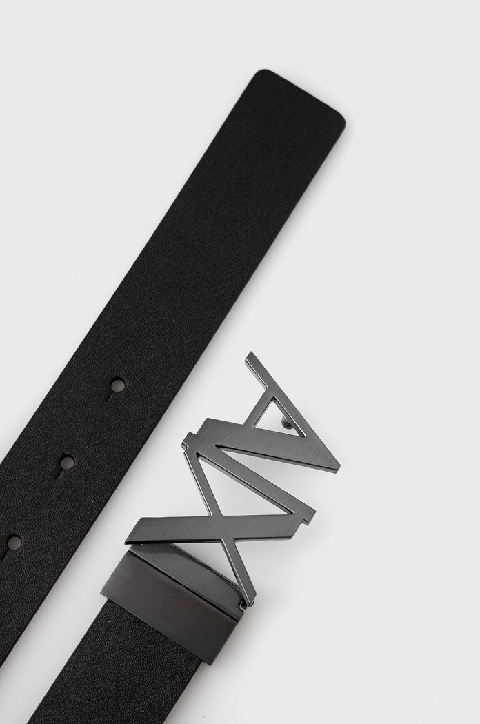 Armani Exchange pasek skórzany 951017.CC505 czarny AA00