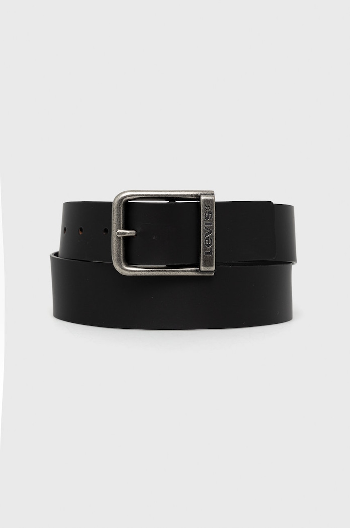 Kožený pásek Levi's černá 77134.0843