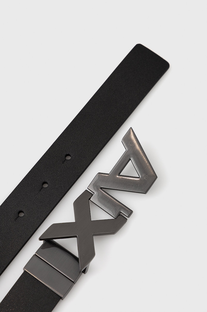 Kožený pásek Armani Exchange 951058.CC505.NOS černá AA00