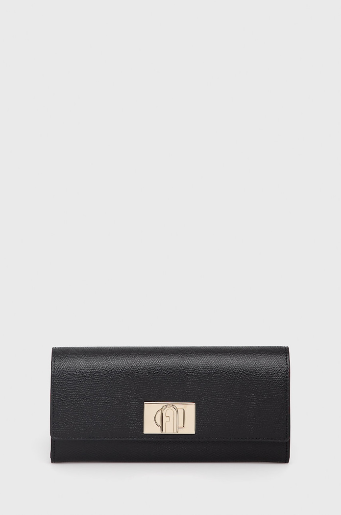 Furla Portfel skórzany 1927 skóra licowa czarny PCV0ACO.ARE000.O6000