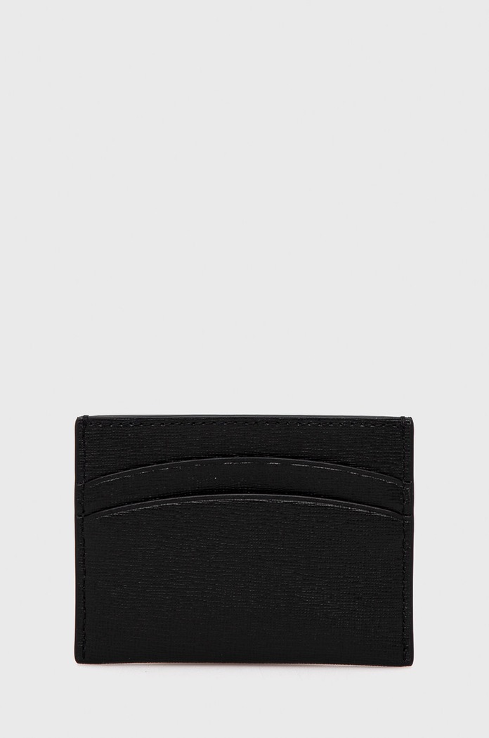 Αξεσουάρ Δερμάτινο πορτοφόλι Tory Burch 84070.001 μαύρο