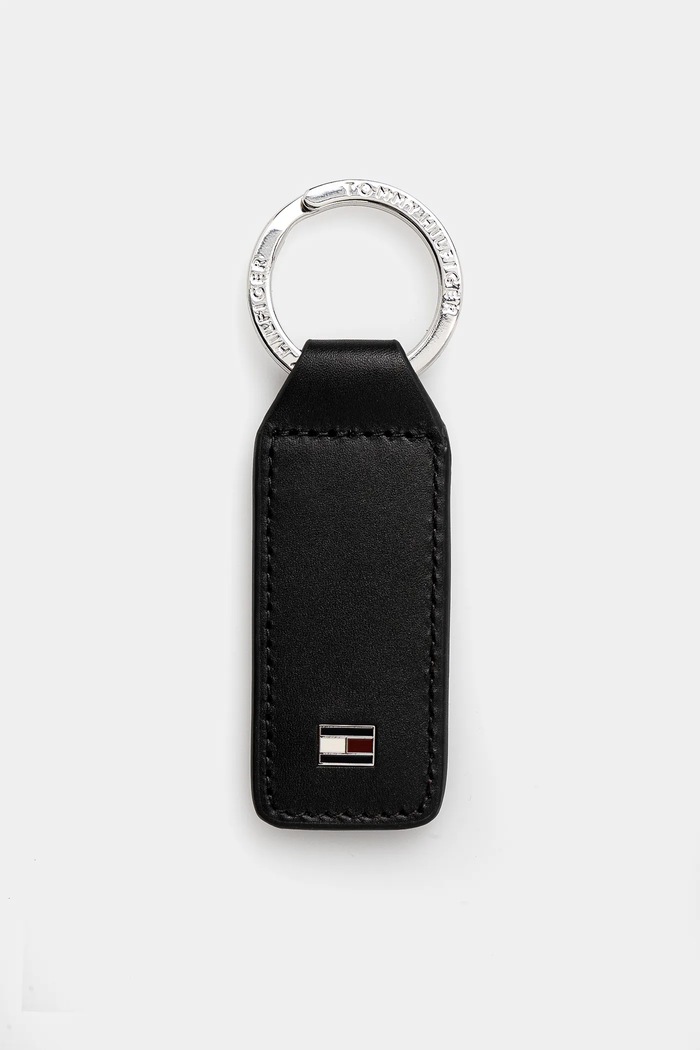 Doplňky Tommy Hilfiger Kožená peněženka + klíčenka Tommy Hilfiger AM0AM07931.4890 černá