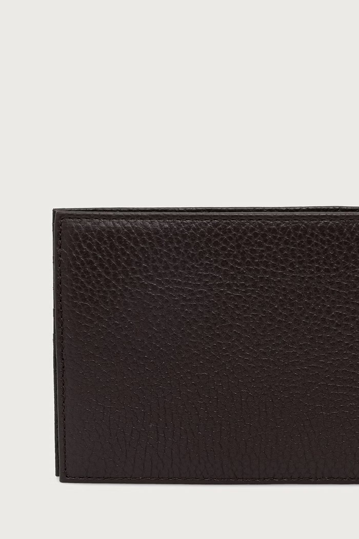 Akcesoria Emporio Armani Zestaw portfel i brelok męski skórzany Y4R222.Y068E brązowy