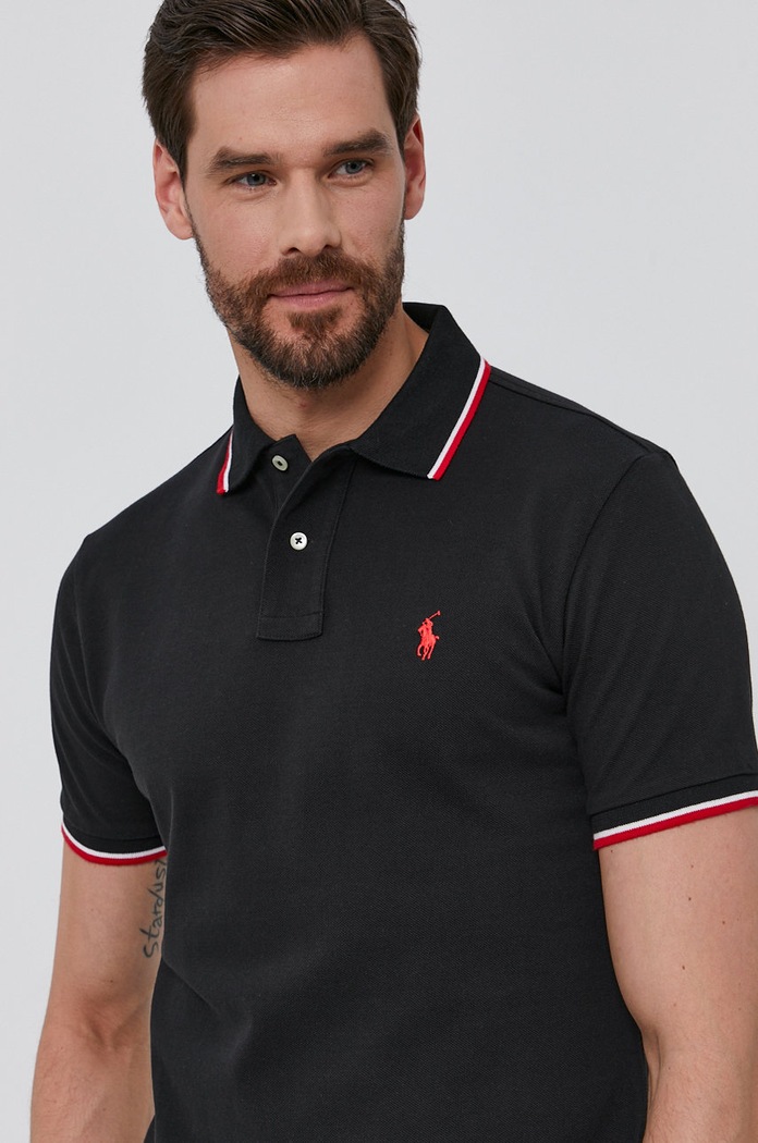Polo Ralph Lauren Tricou Polo negru 710842621001