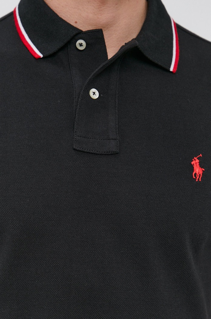 Polo Ralph Lauren Tricou Polo 710842621001 negru