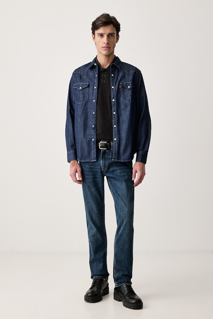 Levi's Polo męskie bawełniane 35883.0007 czarny AA00