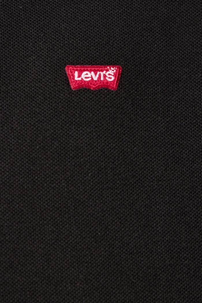 Polo męskie bawełniane Levi's czarny 35883.0007