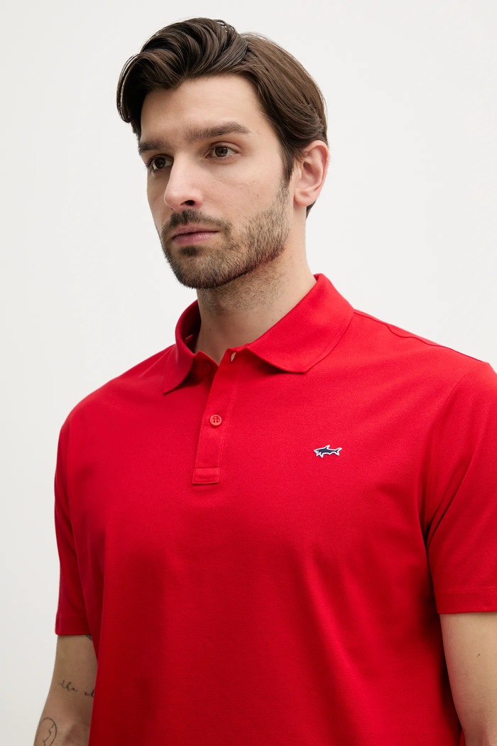 Paul&Shark polo tričko červená C0P1013