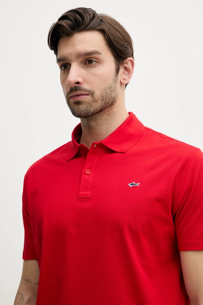 Paul&Shark polo tričko červená C0P1013