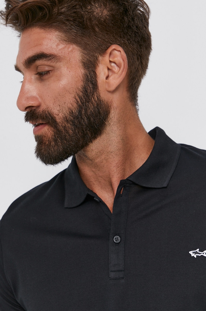 Paul&Shark Polo czarny C0P1013