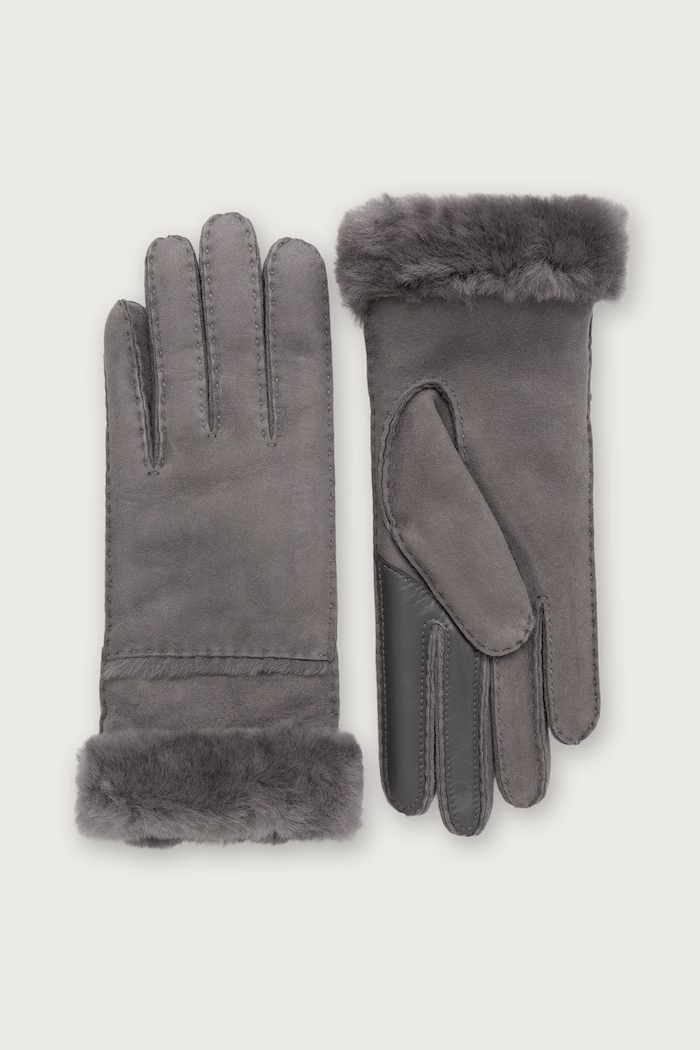 UGG Rękawiczki damskie szary 17371