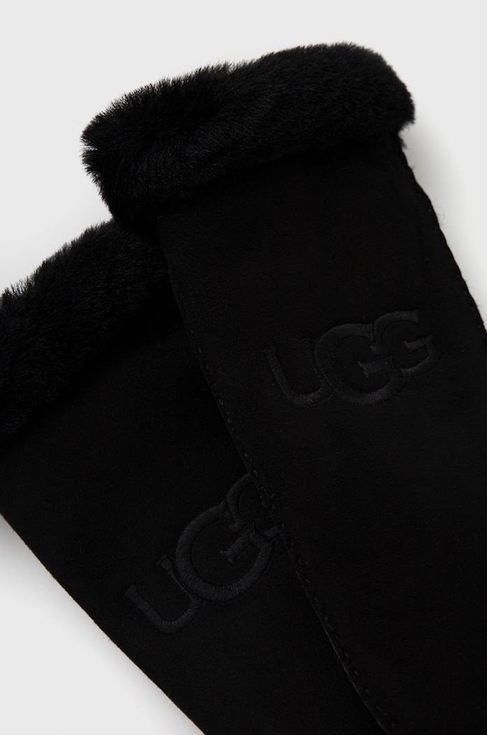 Semišové rukavice UGG 20932 černá AW25