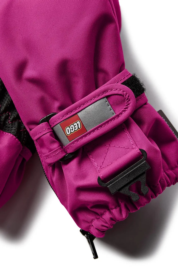 Chłopiec Lego Rękawice narciarskie dziecięce 22871 różowy