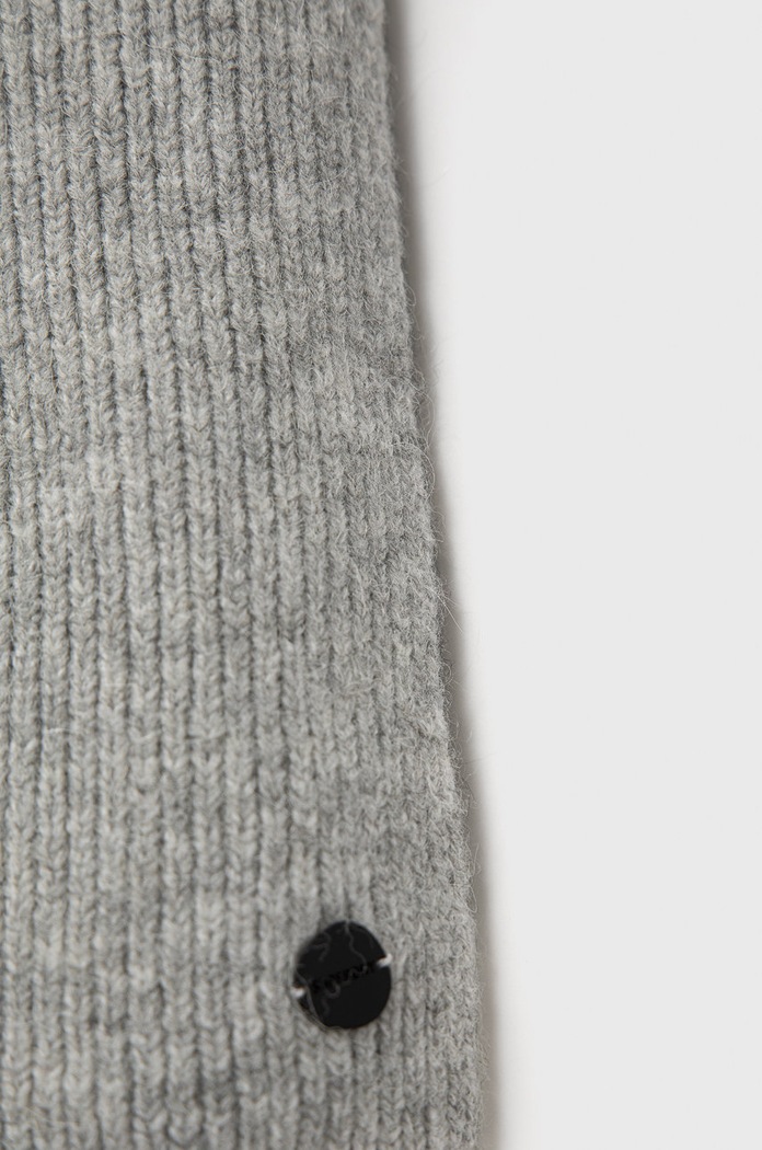 Šál s prímesou vlny Superdry W9310042A.WUK sivá AW21