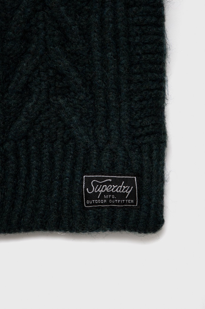Šál Superdry W9310045A.6DQ zelená AW21