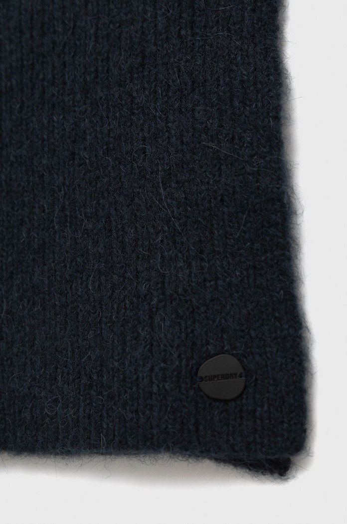 Superdry sál gyapjú keverékből W9310042A.98T sötétkék AW21