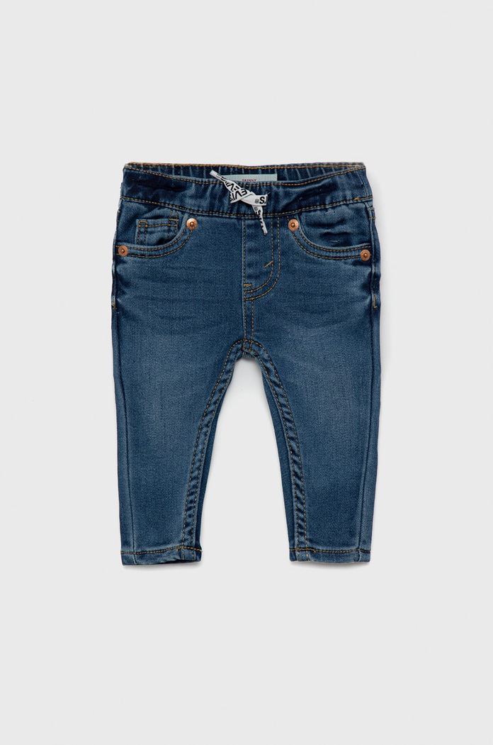 Dětské rifle Levi's džíny fialová 6EC946.NEW.B