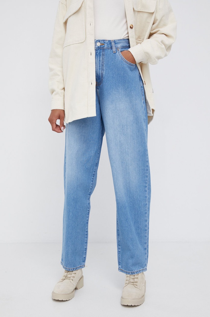 Dr. Denim - Jeansy bawełniane Bella Planet friendly fioletowy 2130109I97