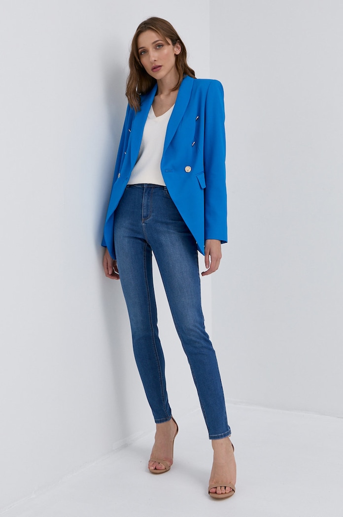 Morgan Jeans albastru PAM
