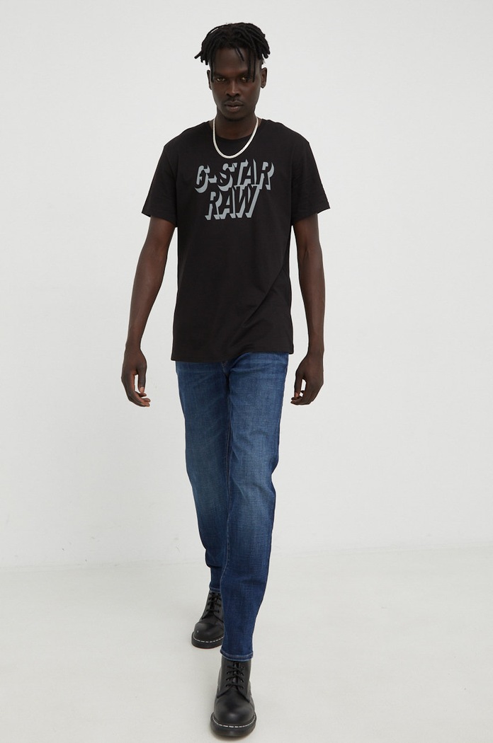 G-Star jeansy D20071.C051 granatowy AW24