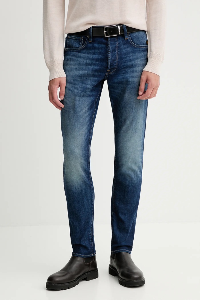 G-Star Jeansy 3301 Slim niebieski 51001.A088