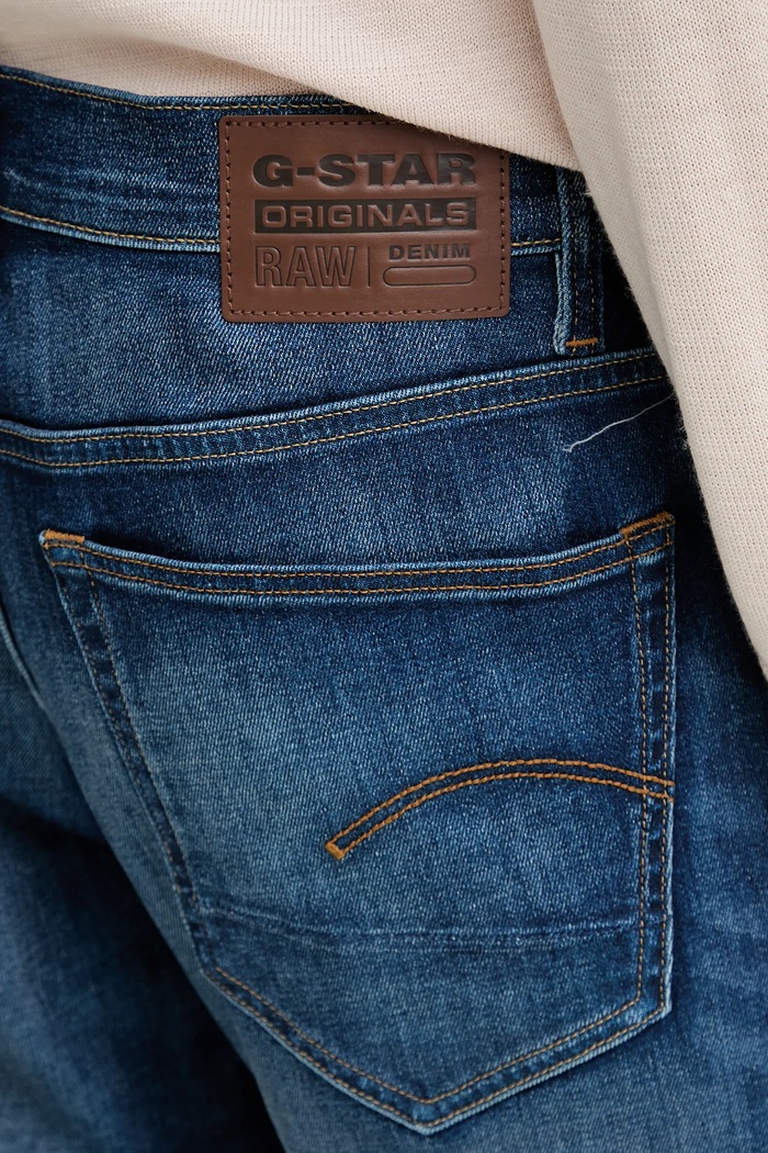 G-Star Jeansy 3301 Slim niebieski 51001.A088