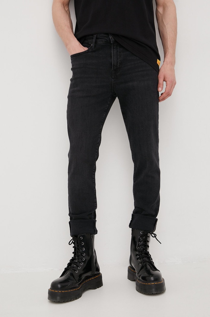 Superdry jeansy czarny M7010114A.6JB