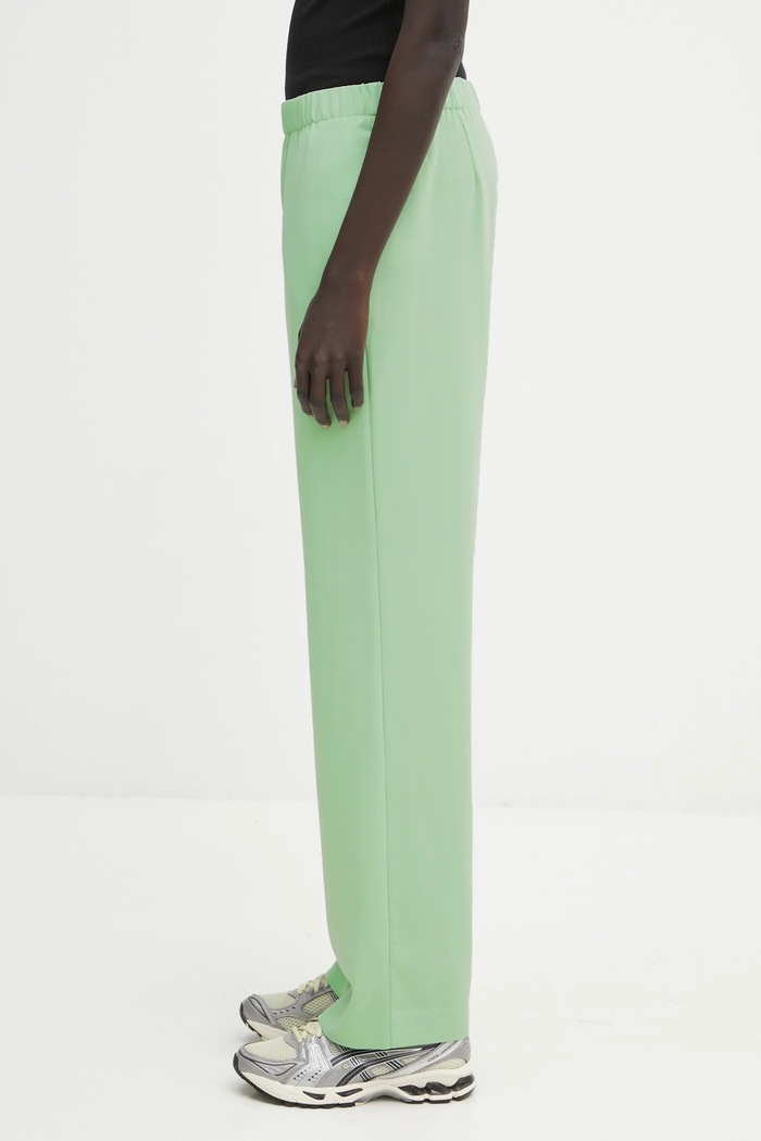 Samsoe Samsoe trousers F16304674 green AW25