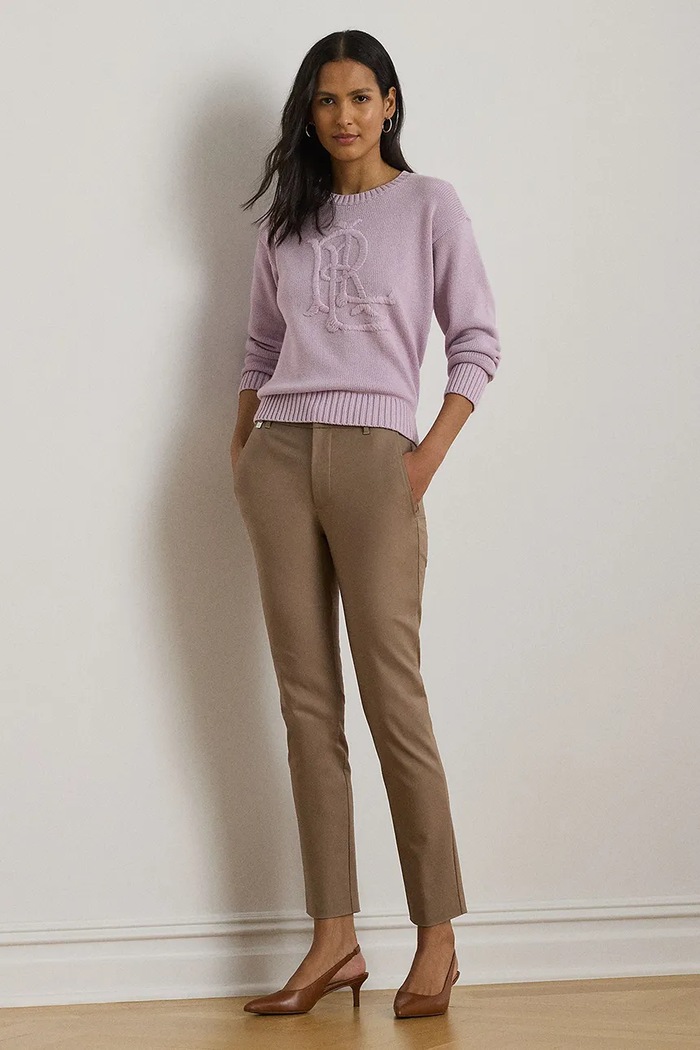 Îmbrăcăminte Lauren Ralph Lauren pantaloni 200811955001 maro